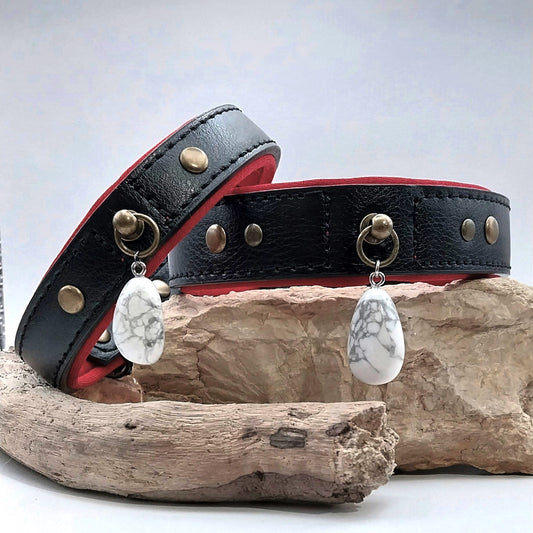 Collier Chien - HOWLITE - Noir